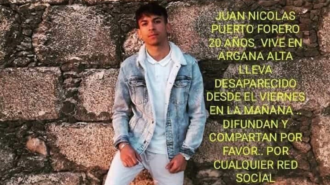 Denuncian la desaparición de un joven de 20 años en Lanzarote