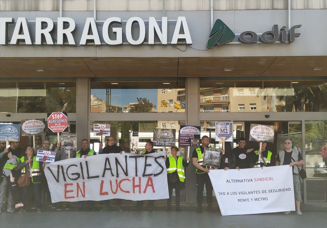 Cinc vigilants de seguretat de RENFE, de baixa després d'haver estat agredits