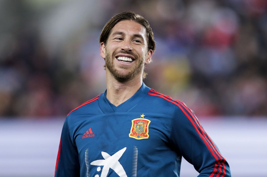 Sergio Ramos antes del Noruega-España de clasificación para la Eurocopa 2020. Sergio Ramos antes del Noruega-España de clasificación para la Eurocopa 2020.