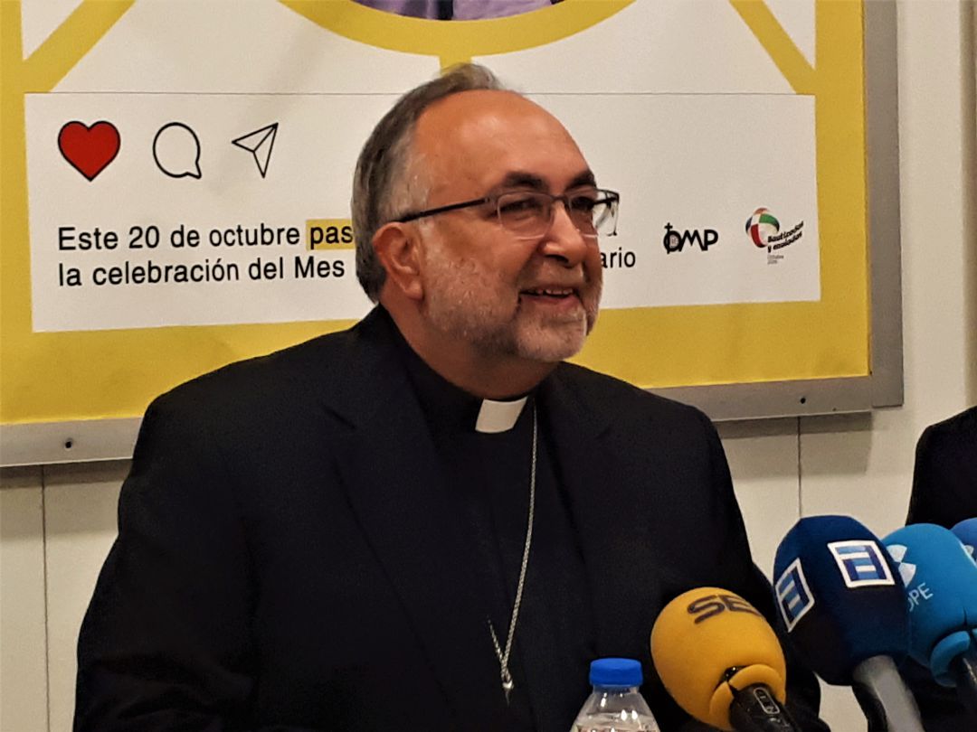 El arzobispo de Oviedo, Jesús Sanz Montes, prsentó la campaña del Domund 2019 El arzobispo de Oviedo, Jesús Sanz Montes, prsentó la campaña del Domund 2019