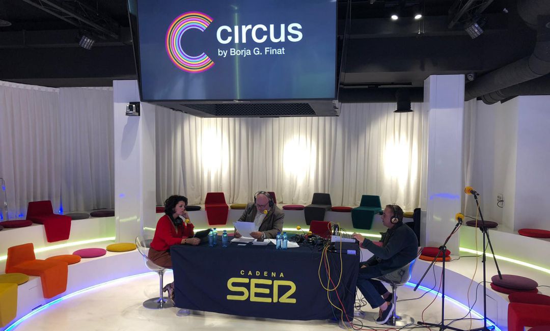 Aspecto de la sala Circus durante la emisión del programa Aspecto de la sala Circus durante la emisión del programa