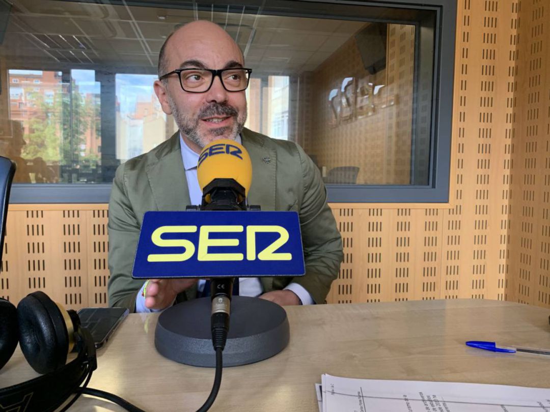 El consejero de Cultura en los micrófonos de la Ser en Valladolid El consejero de Cultura en los micrófonos de la Ser en Valladolid