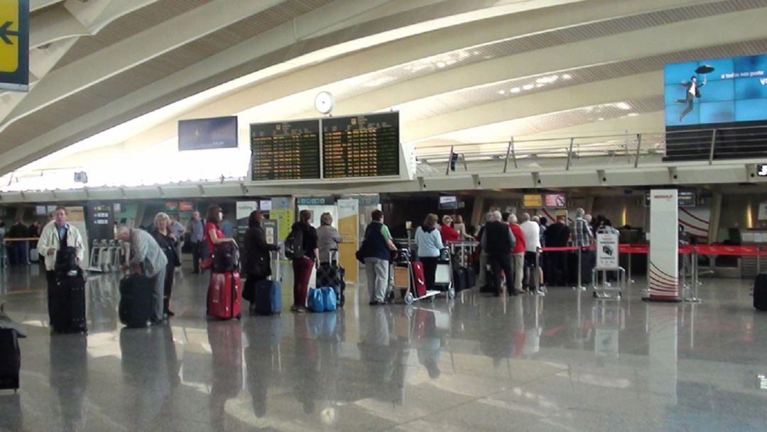 Loiu crece un 9% en pasajeros en lo que va de año Loiu crece un 9% en pasajeros en lo que va de año