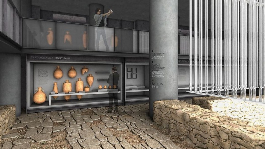 La obra arquitectónica del Museo del Barrio del Foro Romano estará terminada a finales de octubre