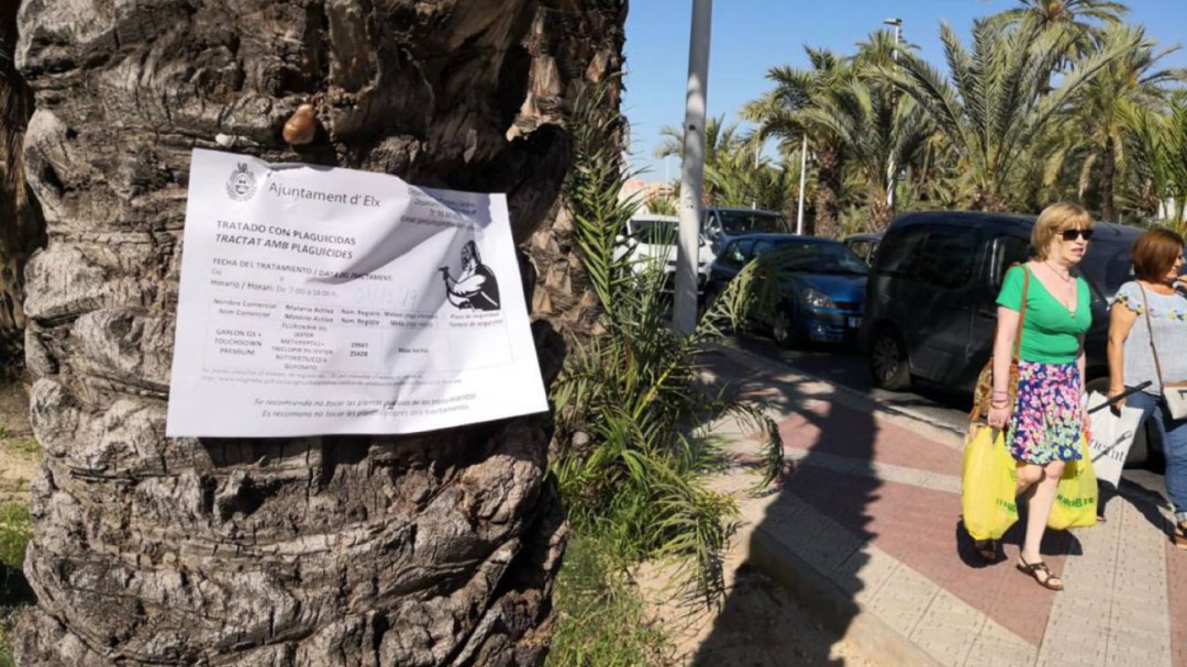 Parques y Jardines asegura que no se está empleado glifosato cerca de colegios ni hospitales
