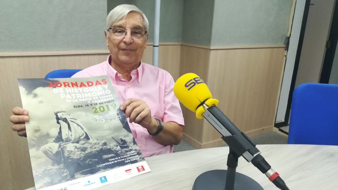 José Blanes, miembro de la comisión del 75 aniversario de las fiestas de Moros y Cristianos de Elda José Blanes, miembro de la comisión del 75 aniversario de las fiestas de Moros y Cristianos de Elda