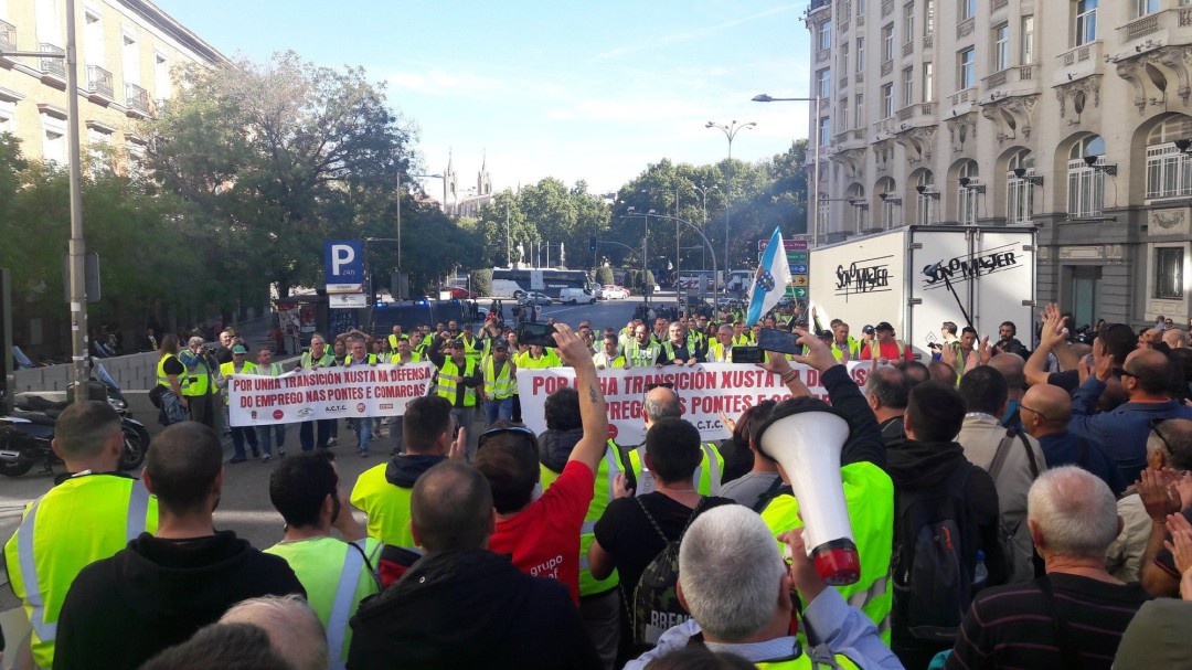 SOS de As Pontes en Madrid