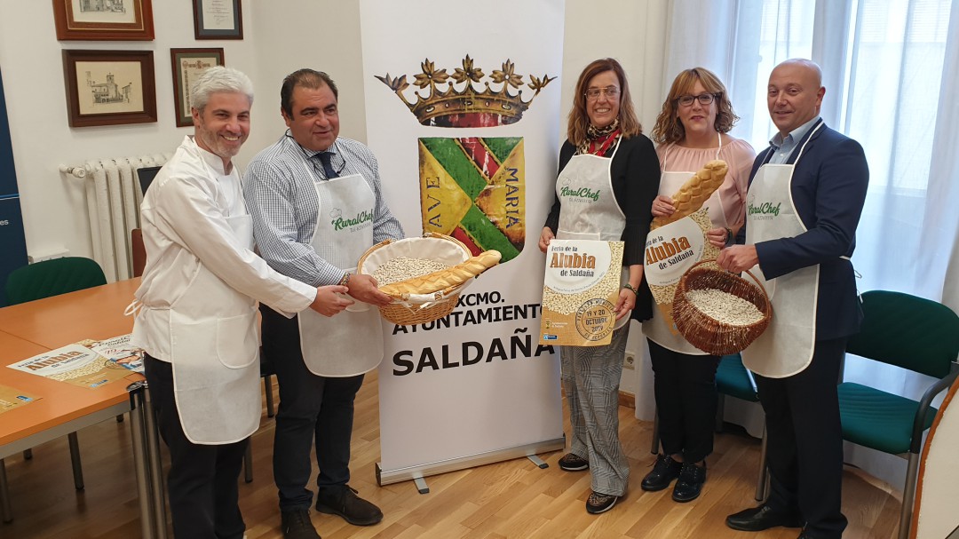 Saldaña promociona un año más su deliciosa alubia