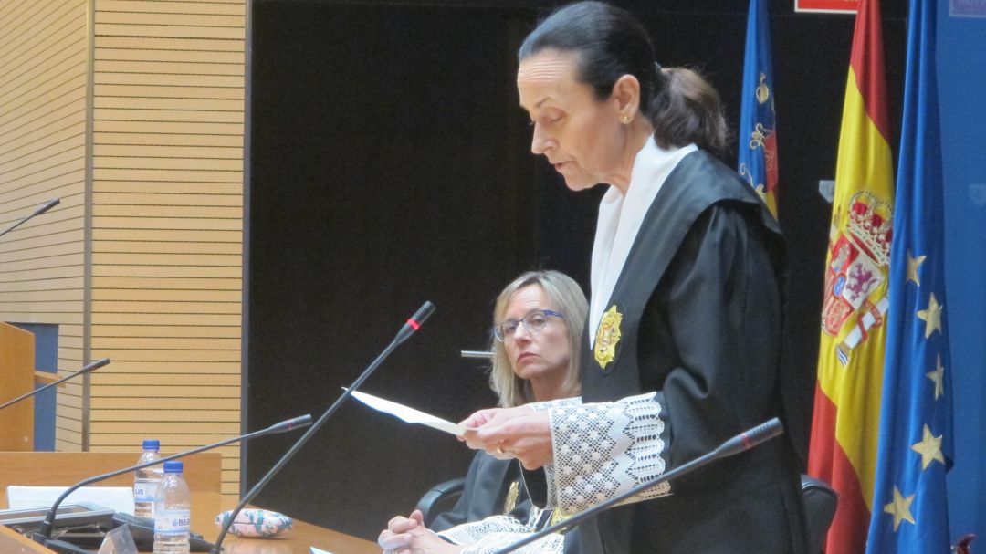 Presidenta del TSJCV, Pilar de la Oliva en la Apertura del Año Judicial 2019-2020 Presidenta del TSJCV, Pilar de la Oliva en la Apertura del Año Judicial 2019-2020