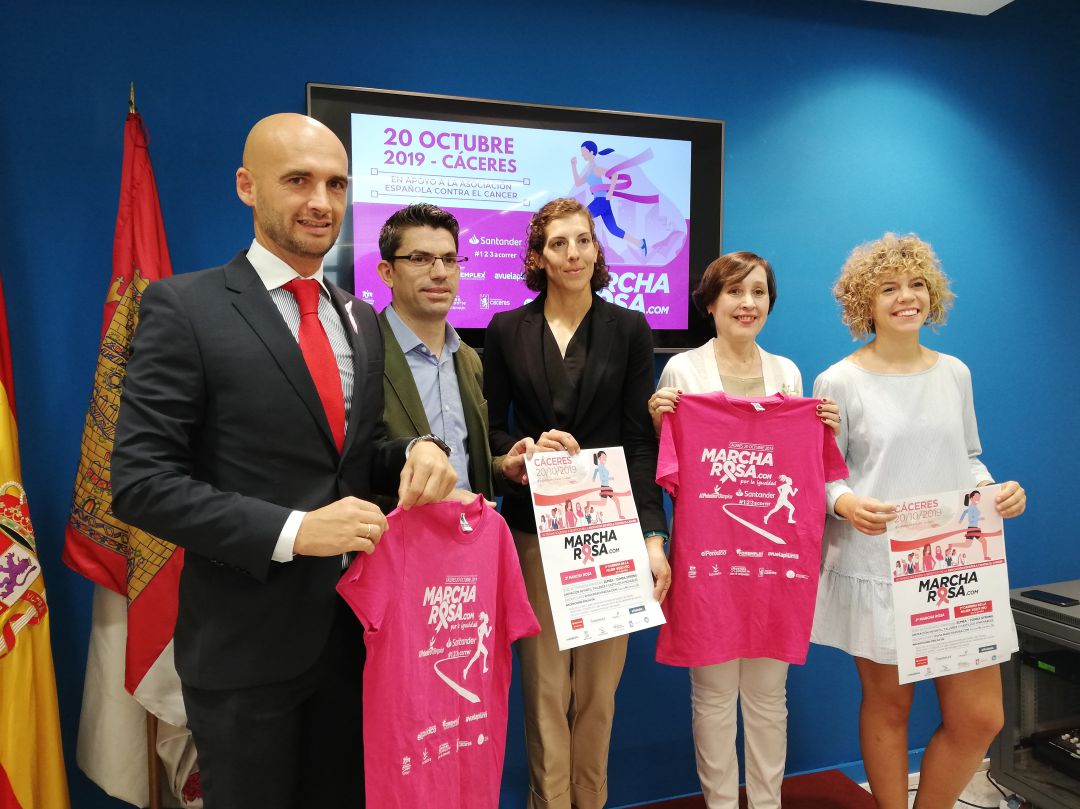 Presentación de la II Carrera de la Mujer "123 a Correr" y la II Marcha Rosa Presentación de la II Carrera de la Mujer "123 a Correr" y la II Marcha Rosa