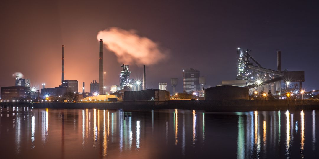 Una de las plantas de Arcelor-Mittal en Europa Una de las plantas de Arcelor-Mittal en Europa