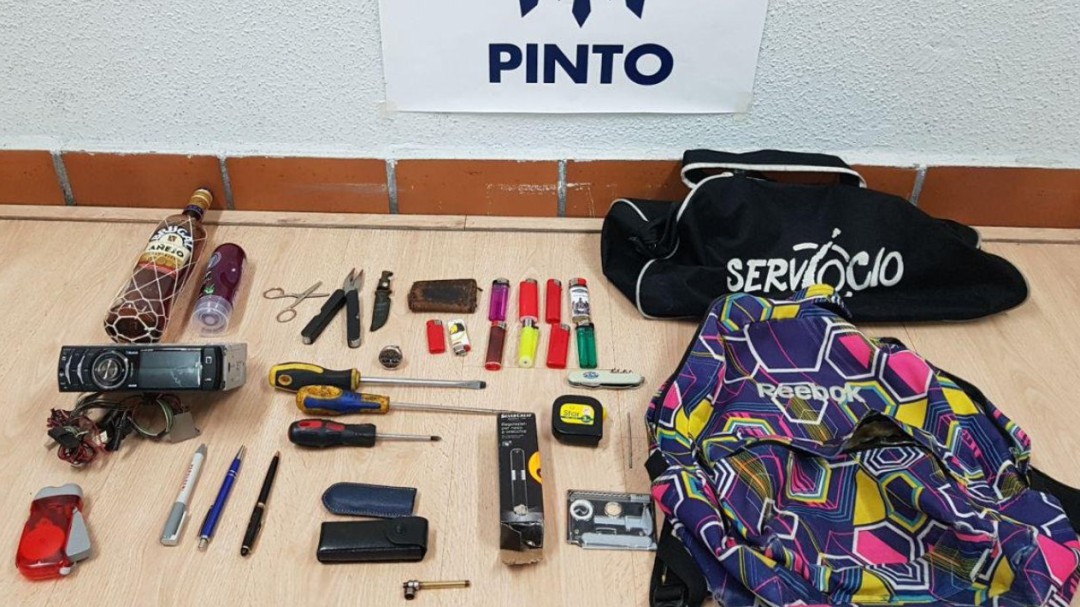 Detenido en Pinto por robar en cinco coches de la estación