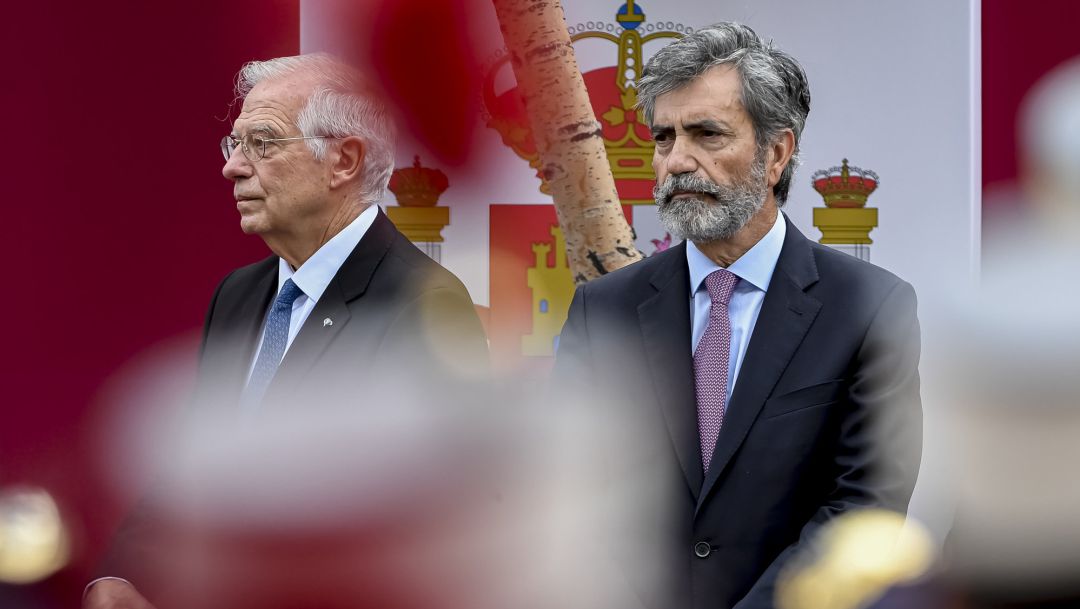 Lesmes en la celebración del 12 de octubre Lesmes en la celebración del 12 de octubre