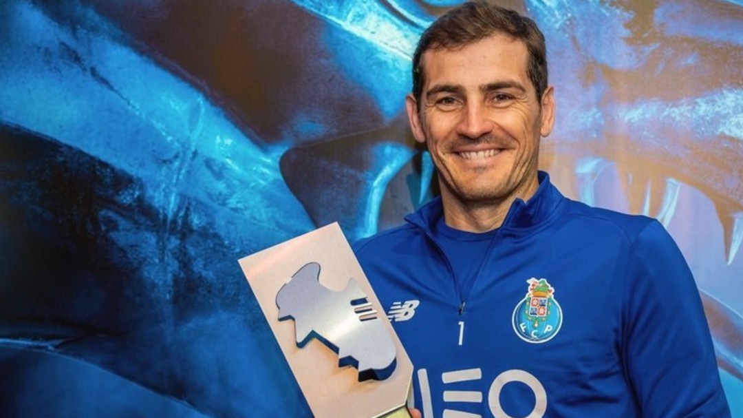 Iker Casillas es nombrado mejor portero de la Liga NOS 2018/19
