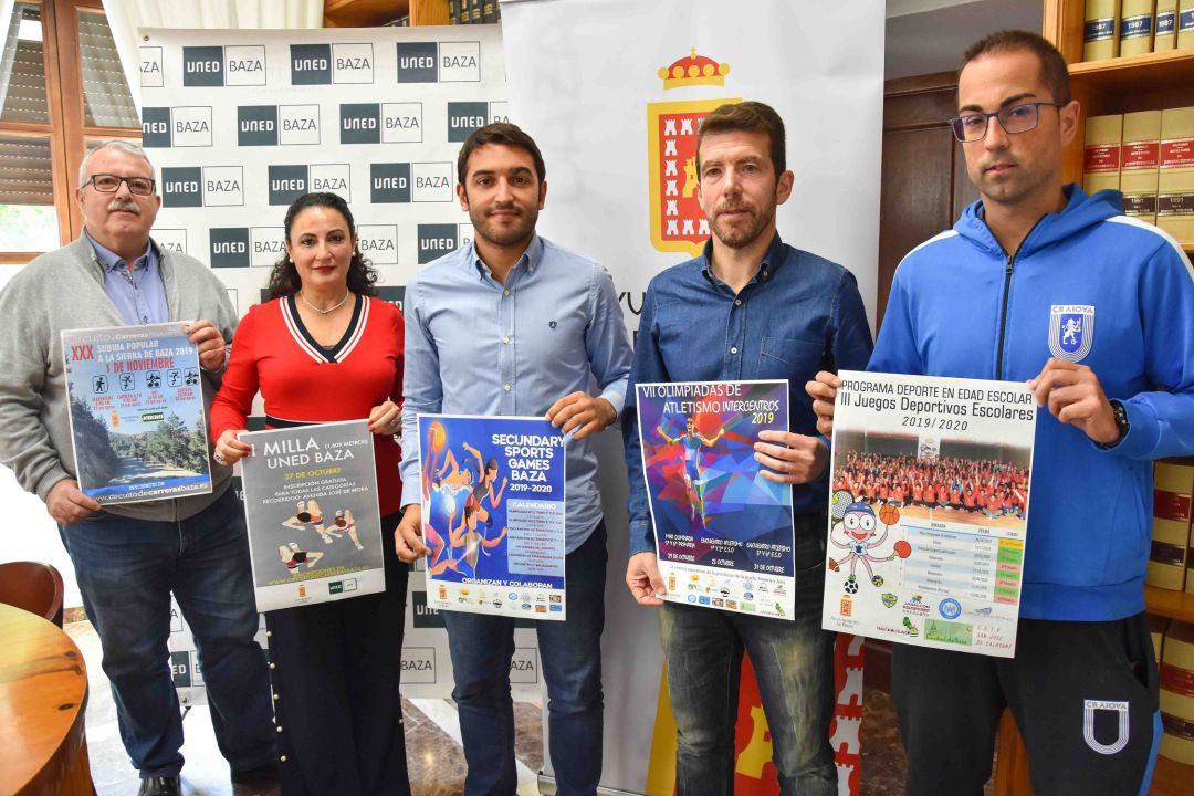 Frente común contra el sedentarismo de centros educativos y ayuntamiento bastetano Frente común contra el sedentarismo de centros educativos y ayuntamiento bastetano