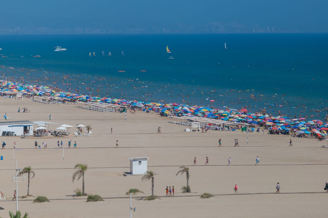 Image de la playa de Gandia. Image de la playa de Gandia.