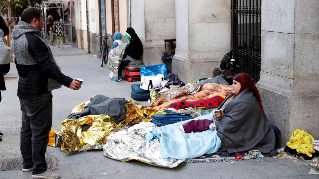 Los refugiados que llegan a Madrid podrían acabar en la España vaciada