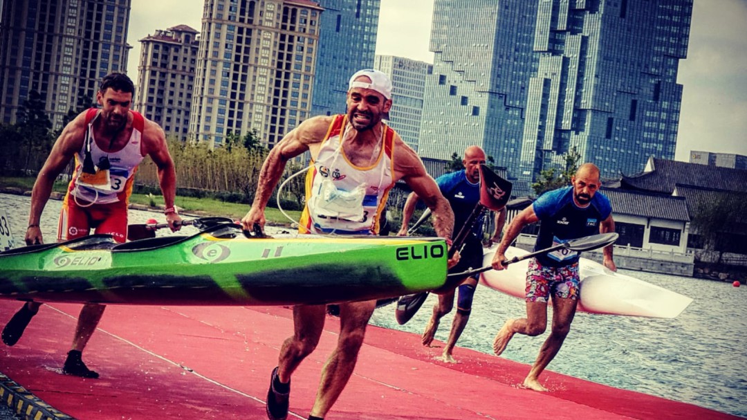 El valdeorrés jesús Rodríguez campeón del mundo de maratón en barcos de equipo