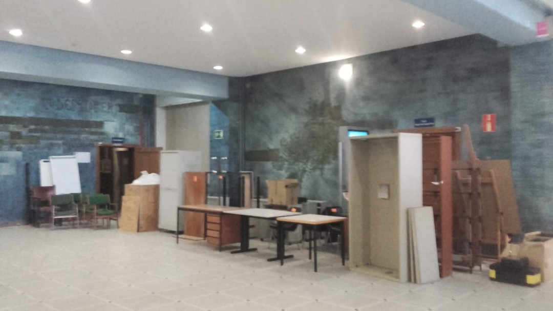 Se reanundan las obras de la facultad de Filosofía