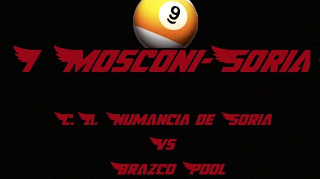Soria acogerá su primer torneo de pool con el torneo Mosconi