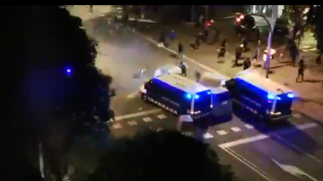 El jove atropellat pels mossos es troba estable