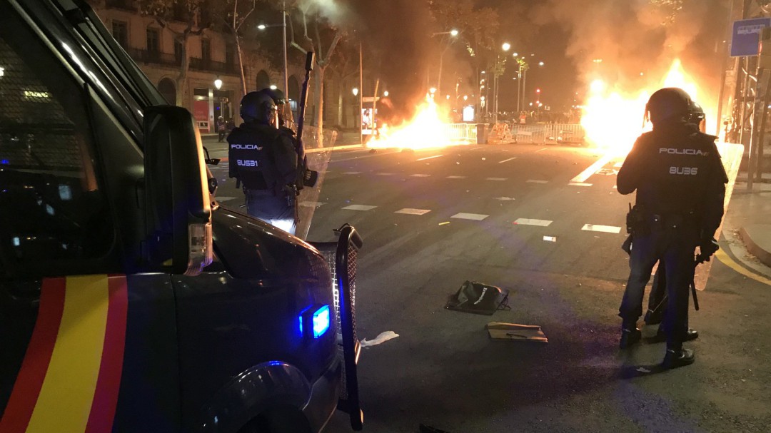 Más de una treintena de policías y guardias civiles de Castilla-La Mancha están desplegados en Cataluña
