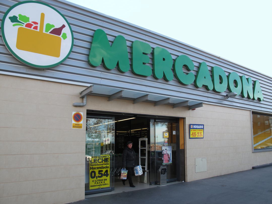 Un supermercado Mercadona de Madrid. Un supermercado Mercadona de Madrid.