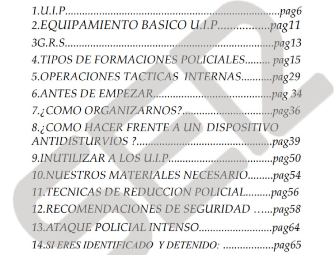 La guerrilla urbana de Barcelona recomienda lanzar cócteles molotov a la policía porque su traje se derrite a 130 grados La guerrilla urbana de Barcelona recomienda lanzar cócteles molotov a la policía porque su traje se derrite a 130 grados