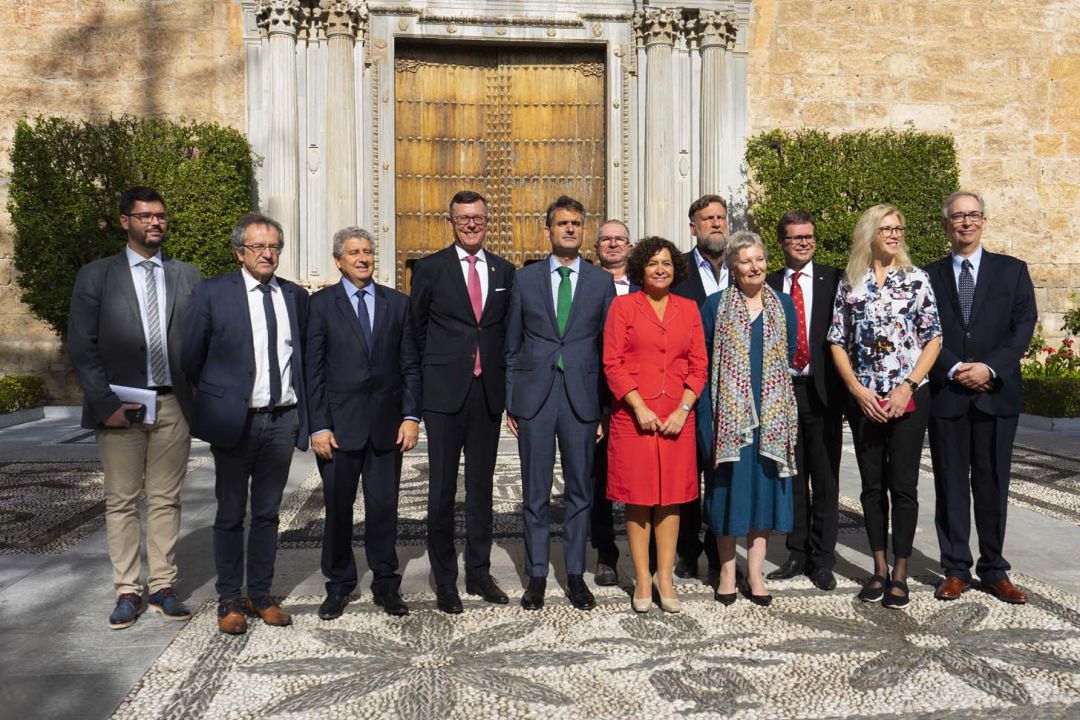Rectores de las universidades participantes en la alianza europea Arqus constituida en la Universidad de Granada Rectores de las universidades participantes en la alianza europea Arqus constituida en la Universidad de Granada