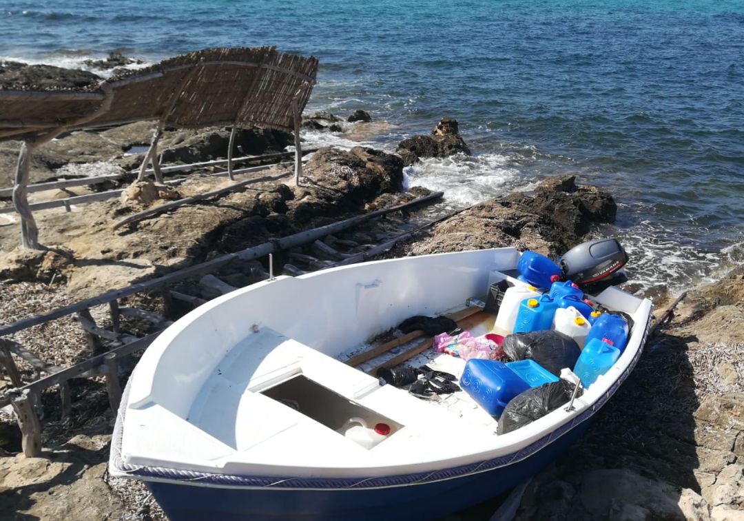 Llega una nueva patera a Formentera