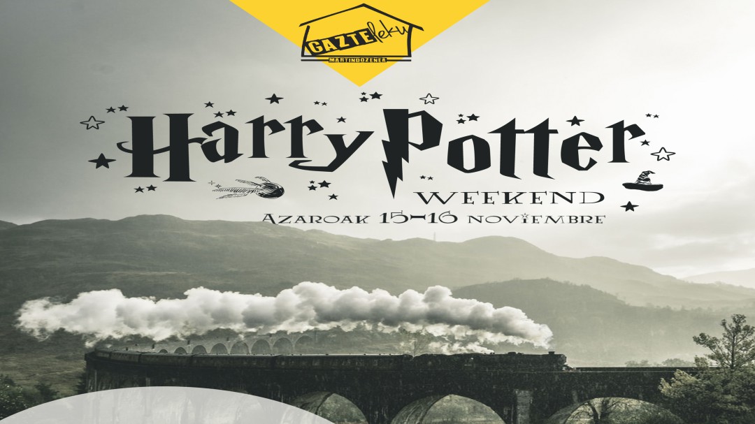 El Gazteleku se convertirá durante un fin de semana en el colegio Hogwarts de Harry Potter