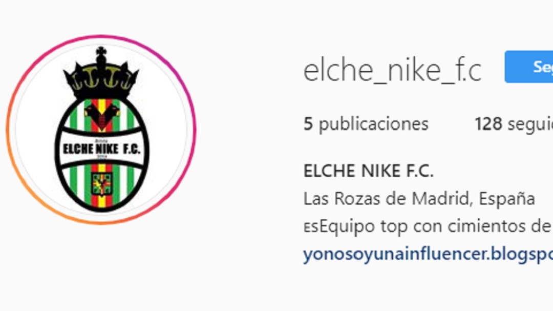 ¡Aúpa Elche-Nike!, el equipo de fútbol 7 al que Echenique ha dado su bendición