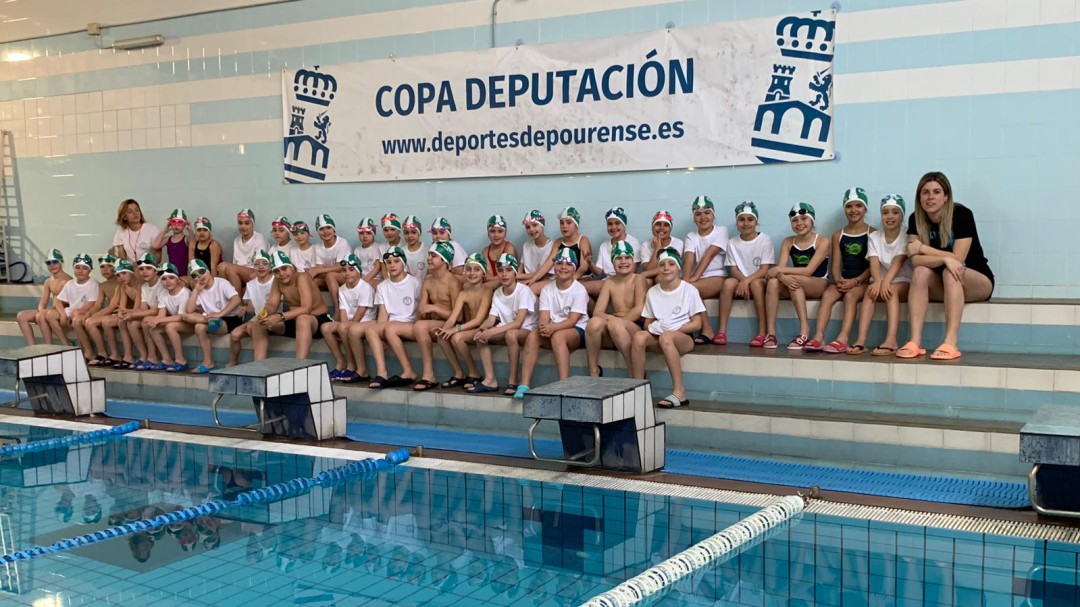 Comenzaron las competiciones en la piscina Rosario Dueñas