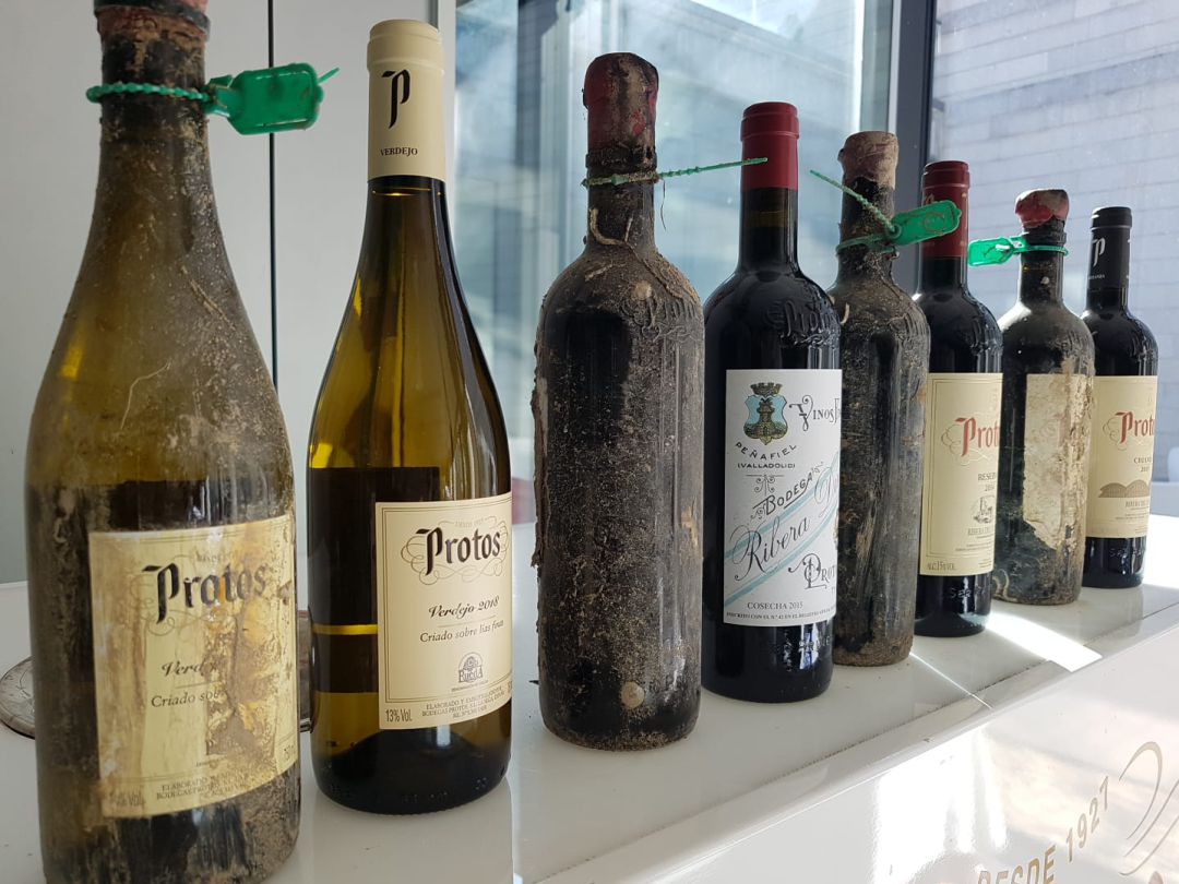 Bodegas Protos cata sus primeros vinos submarinos Bodegas Protos cata sus primeros vinos submarinos