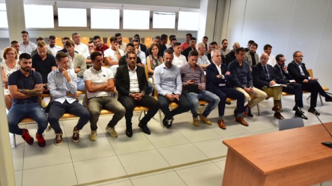 Visto para sentencia el juicio del presunto amaño del Levante-Zaragoza
