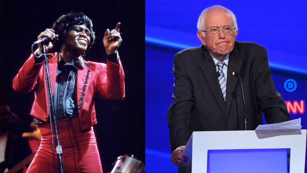 ¿Qué tienen en común James Brown y Bernie Sanders?