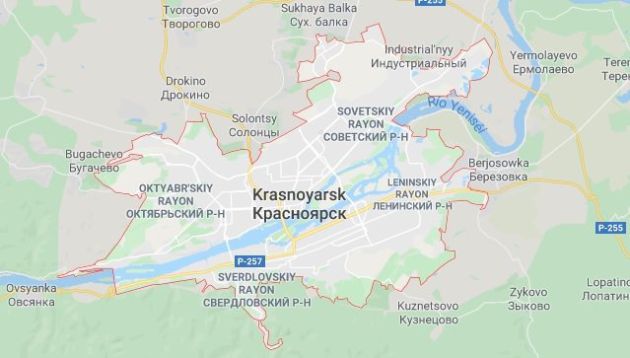 Krasnoyarsk, la localidad siberiana en la que se ha producido la rotura de la presa. Krasnoyarsk, la localidad siberiana en la que se ha producido la rotura de la presa.