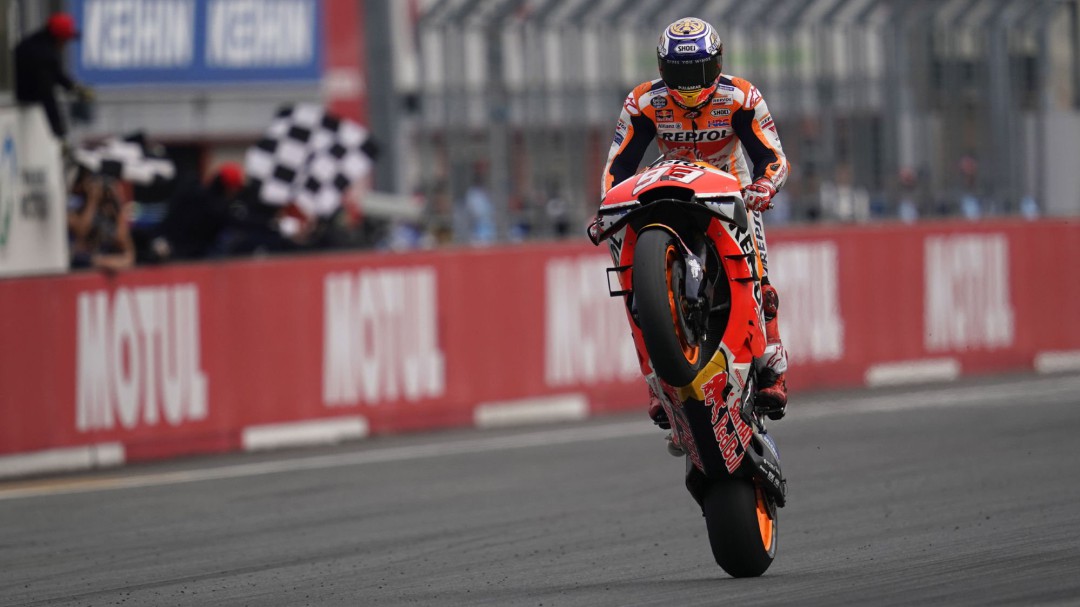 Marc Márquez suma en Japón otro nuevo triunfo e iguala al histórico Doohan