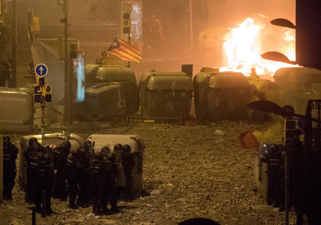 "Es un puto infierno, no había visto esto en mi vida"