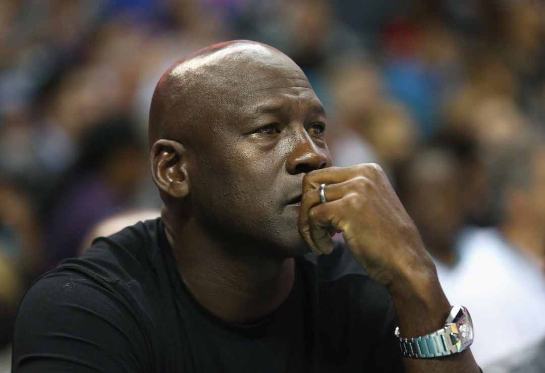 Michael Jordan, en un acto reciente Michael Jordan, en un acto reciente
