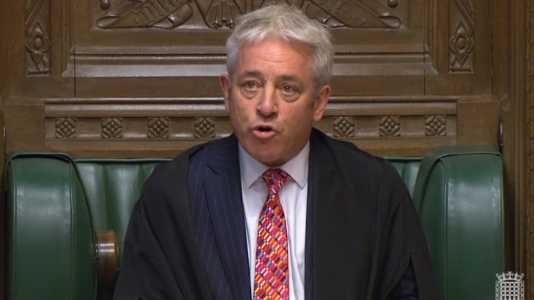 El presidente del Parlamento británico impide que se vote este lunes el acuerdo del 'brexit'