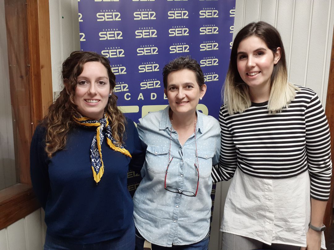 Mari Carmen Melguizo, Lucía Beltrán y Zora Groothuis. Mari Carmen Melguizo, Lucía Beltrán y Zora Groothuis.