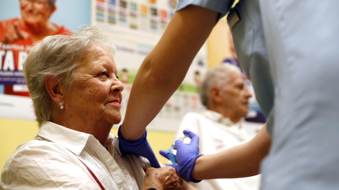 La campaña de vacunación contra la gripe empieza la próxima semana