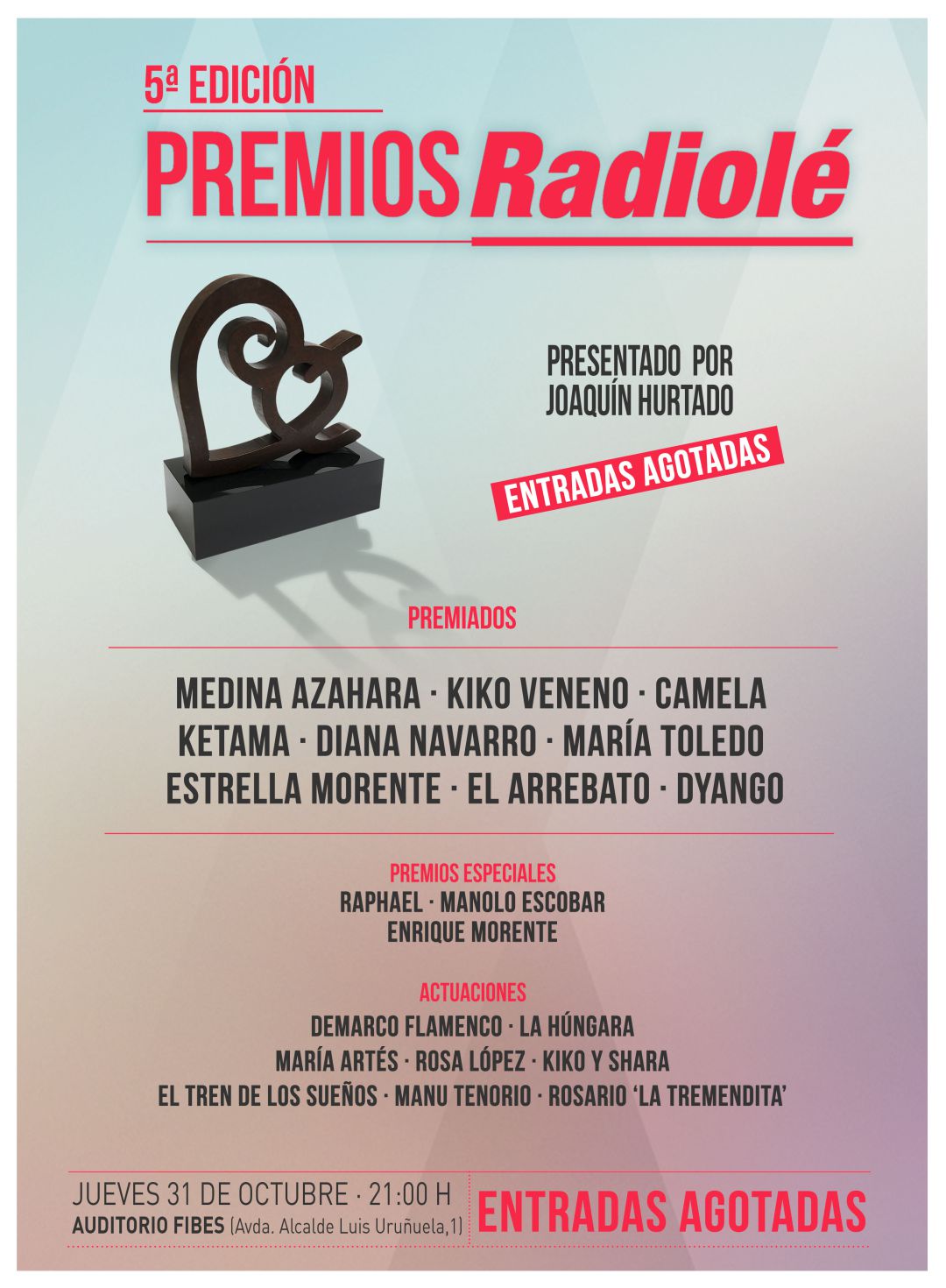Radiolé cuelga el cartel de "entradas agotadas" Radiolé cuelga el cartel de "entradas agotadas"