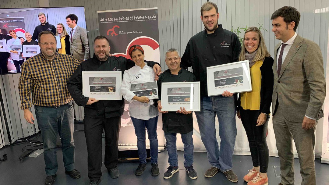 El jefe de cocina del Parador de Sigüenza premiado en el Concurso de Pinchos Medievales