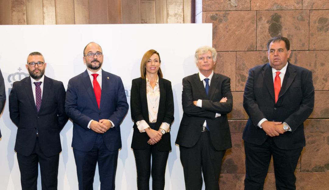 Leopoldo Díaz durante su acto de nombramiento como viceconsejero del Gobierno de Canarias Leopoldo Díaz durante su acto de nombramiento como viceconsejero del Gobierno de Canarias