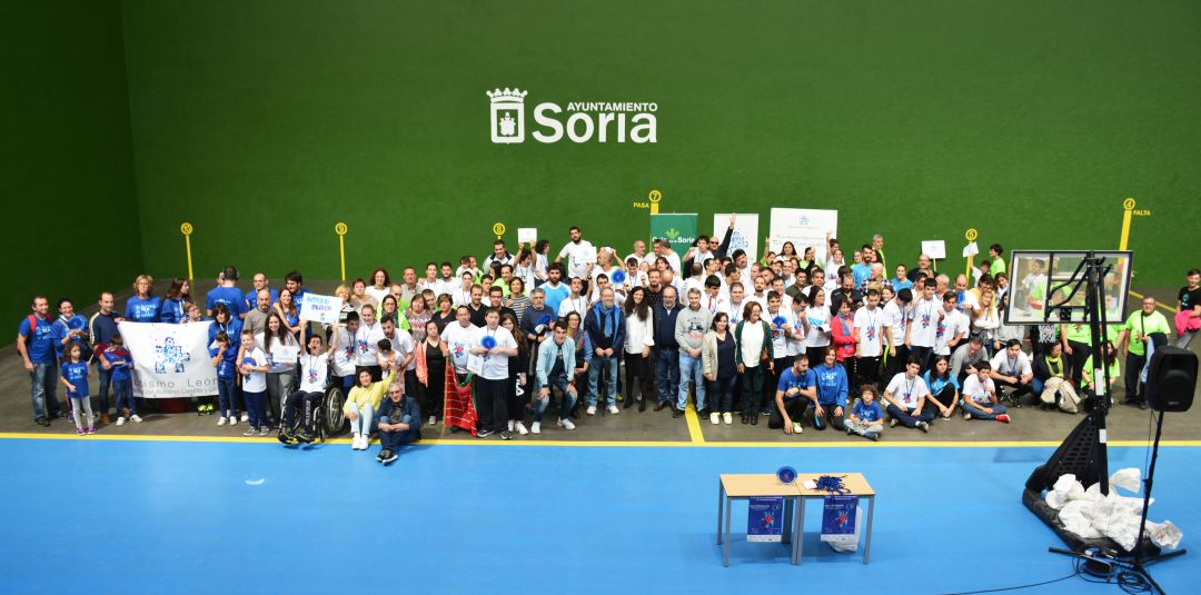 Los participantes en el III Encuentro Deportivo Regional de Personas con TEA. Los participantes en el III Encuentro Deportivo Regional de Personas con TEA.