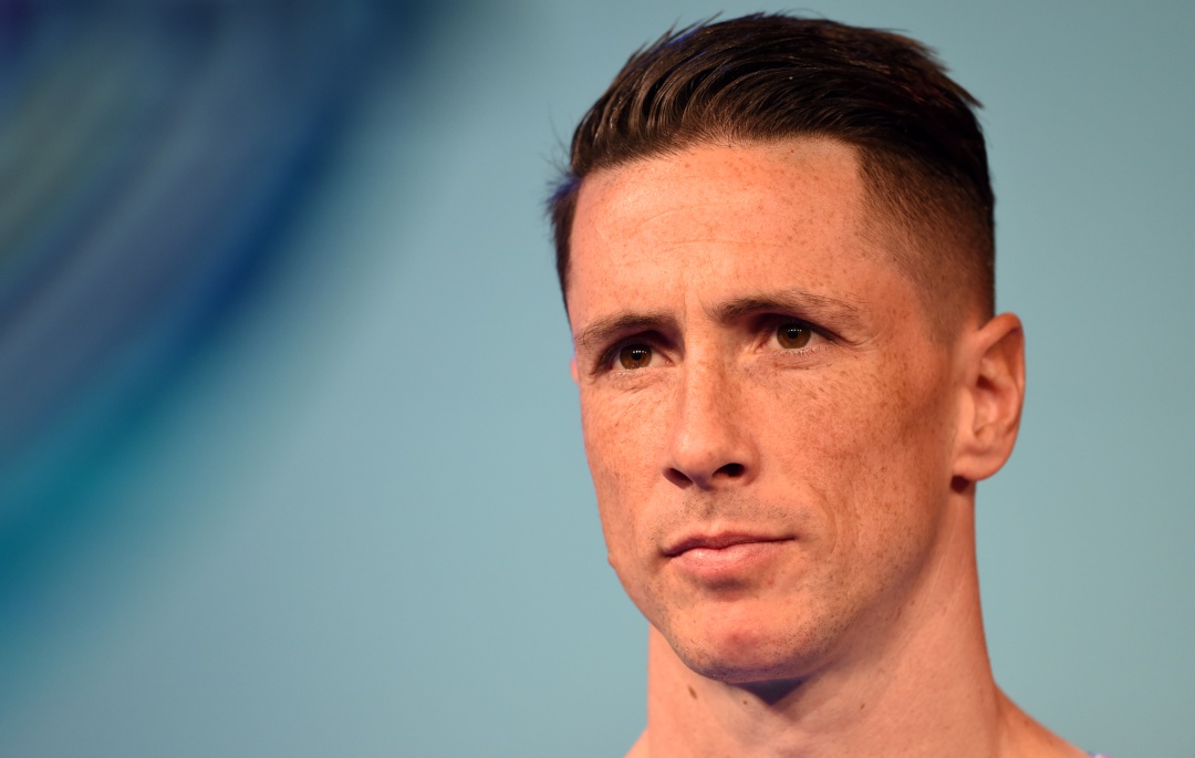 El futbolista Fernando Torres El futbolista Fernando Torres