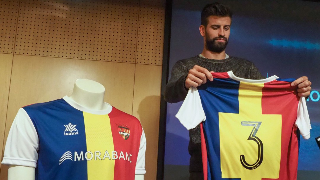 El sobrino de Shakira debuta con la camiseta del Andorra de Piqué