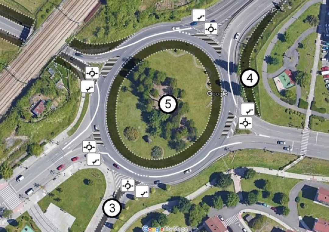 Una de las propuestas es transformar la rotonda de Luís Oliver en una turboglorieta Una de las propuestas es transformar la rotonda de Luís Oliver en una turboglorieta